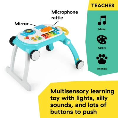 Baby Einstein Musical Mix N Roll 4 in 1 Push Walker Activity Center