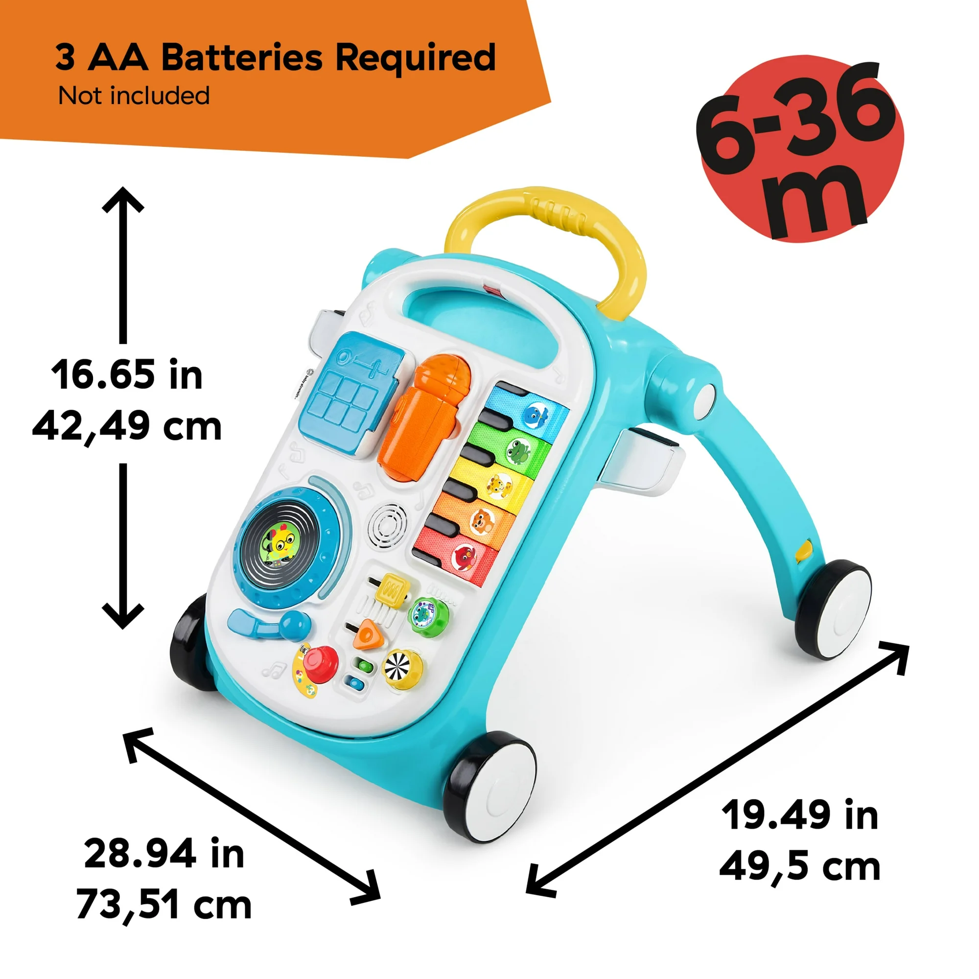 Baby Einstein Musical Mix N Roll 4 in 1 Push Walker Activity Center Baby Einstein Musical Mix N Roll 4 in 1 Push Walker Activity Center