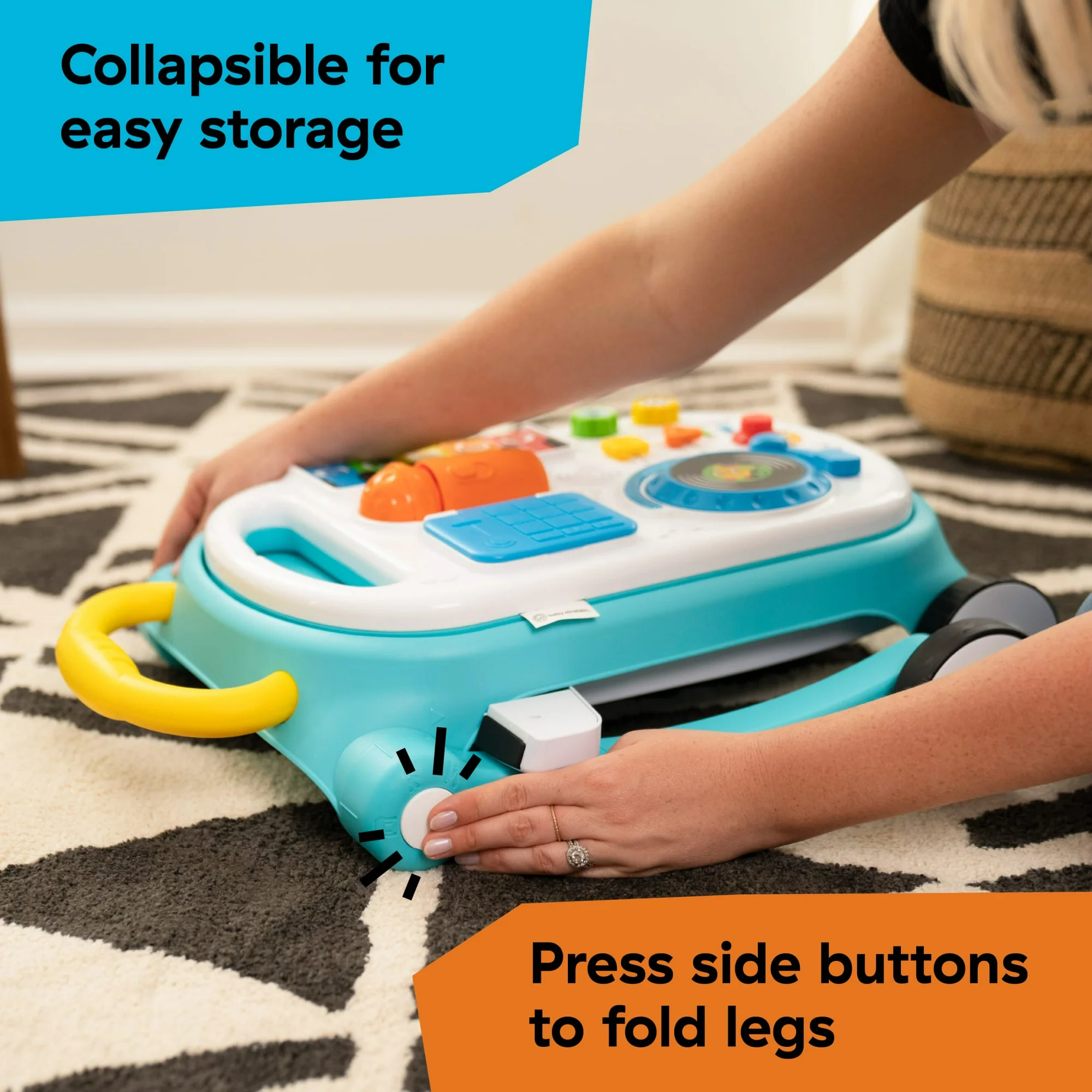 Baby Einstein Musical Mix N Roll 4 in 1 Push Walker Activity Center Baby Einstein Musical Mix N Roll 4 in 1 Push Walker Activity Center