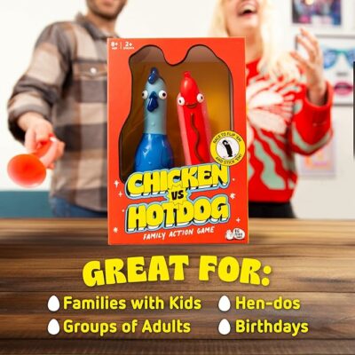 Big Potato Chicken vs Hotdog Hilarious Easter Basket Stuffer Game