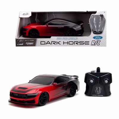 Big Time Muscle 2024 Ford Mustang Dark Horse RC 116 Scale Radio Control Cars