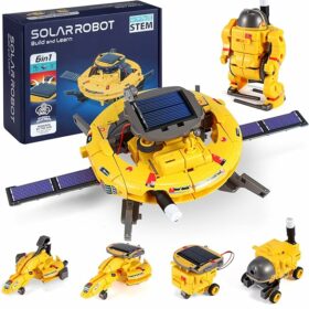 COBFDHA STEM Projects for Kids 120Pcs Building Experiments Robots