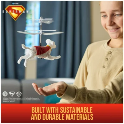 DC Comics SUPERMAN up in the Sky Flying Krypto