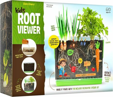 Dan&Darci Root Viewer Kit for Kids Grow Your Own Plant