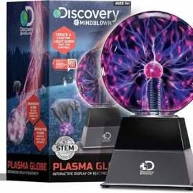 Discovery™ Plasma Globe Lamp Touch & Sound Sensitive Lightning