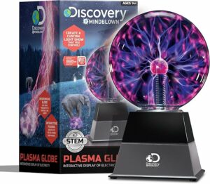 Discovery™ Plasma Globe Lamp Touch & Sound Sensitive Lightning