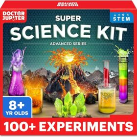 Doctor Jupiter Super Science Kit for Kids Chemistry Set
