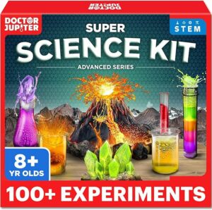 Doctor Jupiter Super Science Kit for Kids Chemistry Set