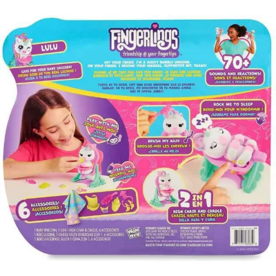 Fingerlings Baby Unicorn Nursery Playset
