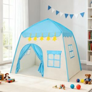 Flower Kids Play Tent Children Indoor Castle Playhouse