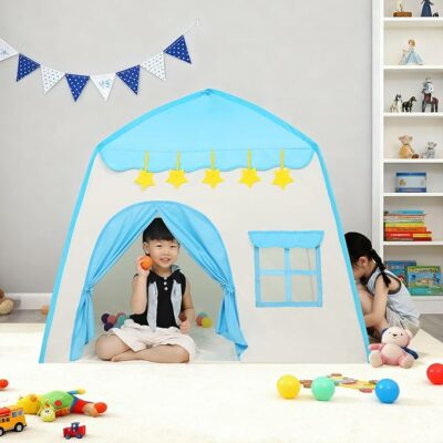 Flower Kids Play Tent Children Indoor Castle Playhouse