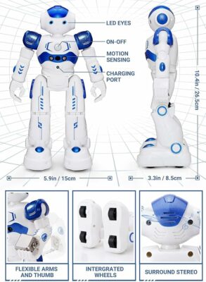 Gesture & Sensing Programmable Remote Control Smart Robot