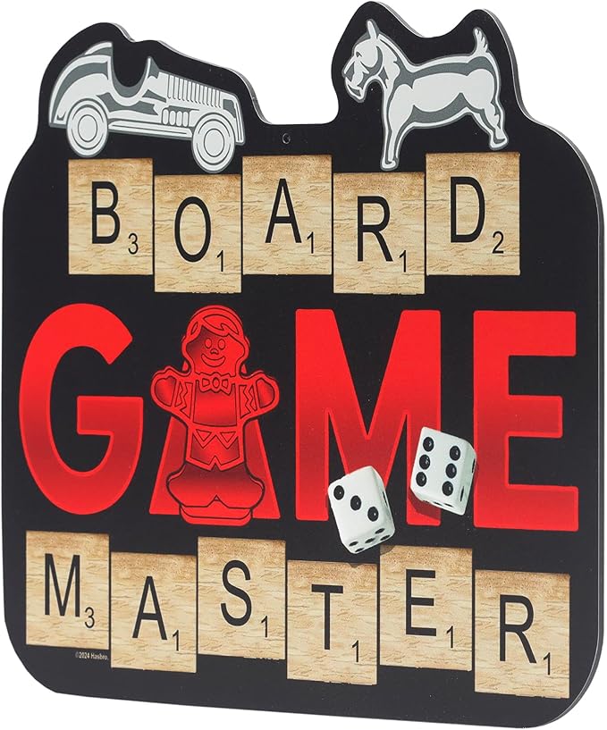 Hasbro Board Game Master Metal Sign Hasbro Board Game Master Metal Sign