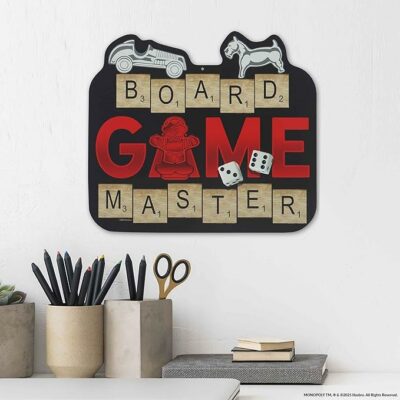 Hasbro Board Game Master Metal Sign