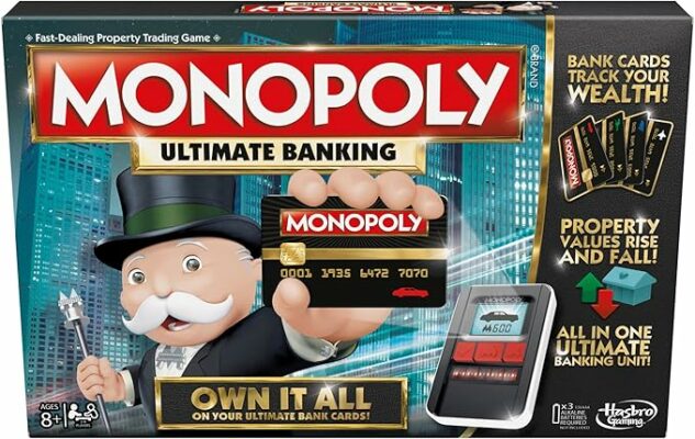 Hasbro Gaming Monopoly Ultimate Banking Edition Board Game