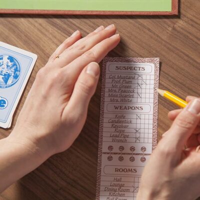 Hasbro Gaming Retro Series Clue Board Game Classic Mystery Game