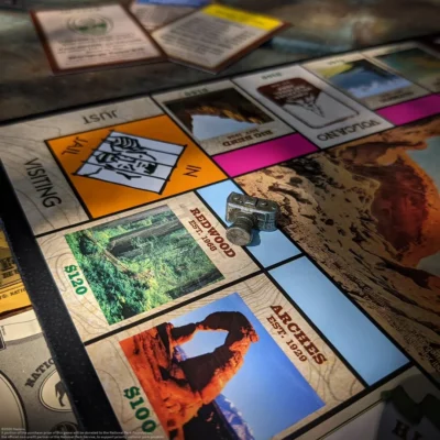 Hasbro Monopoly National Parks 2 Edition Explore and Preserve America's Treasures!