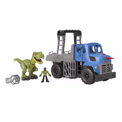 Jurassic World Dominion Break Out Dino Hauler Vehicle & Dinosaur Playset