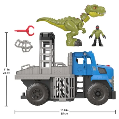 Jurassic World Dominion Break Out Dino Hauler Vehicle & Dinosaur Playset