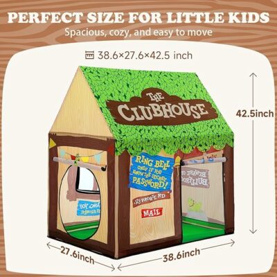 Kids Play Tent Indoor Clubhouse Tent for Toddler