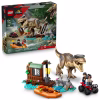 LEGO Jurassic World T. rex River Escape Dinosaur Toy For Kids