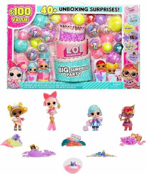 LOL Surprise Big Party With 4 Collectible Dolls 40+ Surprises