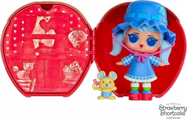 LOL Surprise Loves The World of Strawberry Shortcake Tots with Scented Dolls