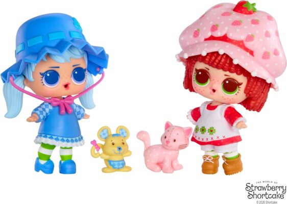 LOL Surprise Loves The World of Strawberry Shortcake Tots with Scented Dolls