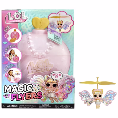 LOL Surprise Magic Flyers Sky Starling Hand Guided Flying Doll