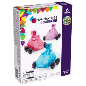 MAGNA-TILES Dashers 6-Piece Magnetic Construction Set