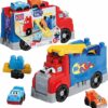 MEGA BLOKS First Builders Toddler Building Blocks Toy Set Build & Race Rig