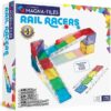 Magna-Tiles Rail Racers 33-Piece Magnetic Construction Set
