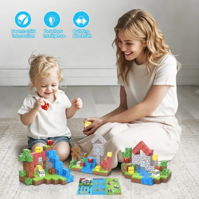 Magnetic Blocks Cube Game 100 PCS