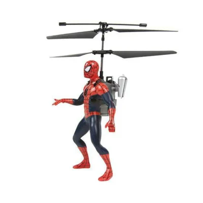 Marvel Spider-Man Flying Figure IR Helicopter