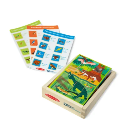 Melissa & Doug National Parks Alphabet & Animals 24 Piece Cube Puzzle