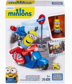 Minions Toys Mega Bloks Minion Movie Scooter Escape