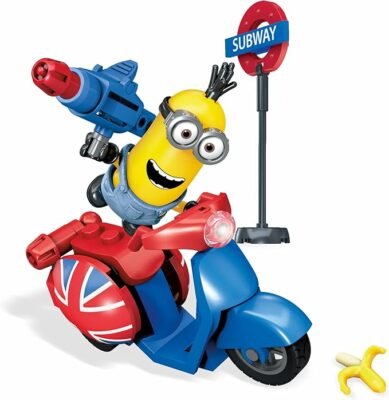 Minions Toys Mega Bloks Minion Movie Scooter Escape