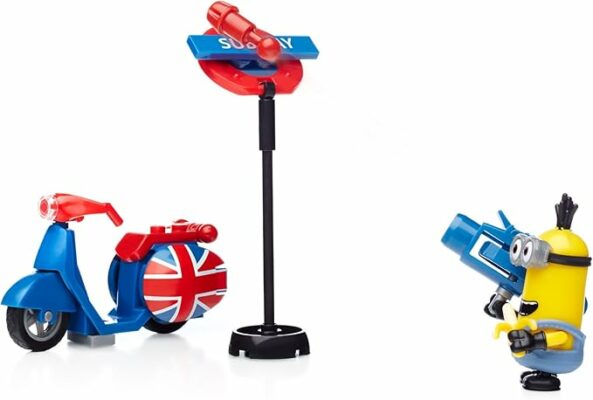 Minions Toys Mega Bloks Minion Movie Scooter Escape
