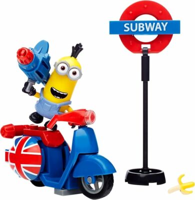 Minions Toys Mega Bloks Minion Movie Scooter Escape