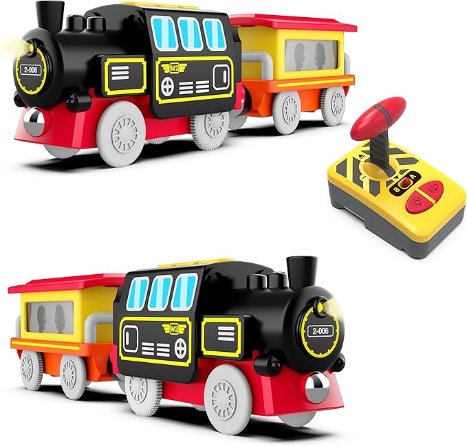 Motorized Train for Wooden Track Remote Control Train Motorized Train for Wooden Track Remote Control Train