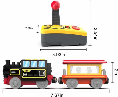 Motorized Train for Wooden Track Remote Control Train