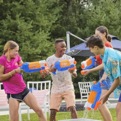 Nerf Super Soaker Flip Fill Water Blaster Fast Fill 30 Fluid Ounce Tank Water Toys