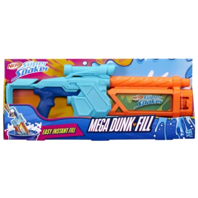 Nerf Super Soaker Mega Dunk-Fill Water Blaster Instant Refill Tank