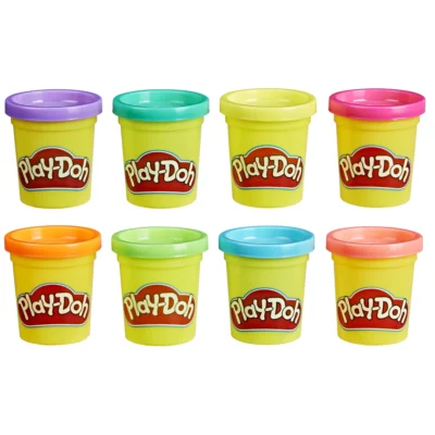 Play-Doh Neon Colors 8 Pack of 2 Ounce Cans Arts and Crafts for Kids