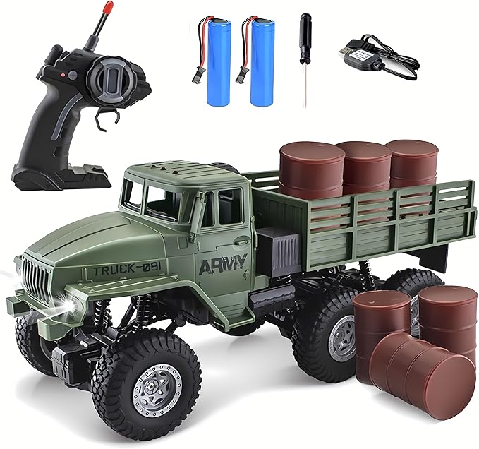 RC Military Truck 6x6 Road Remote Control Truck