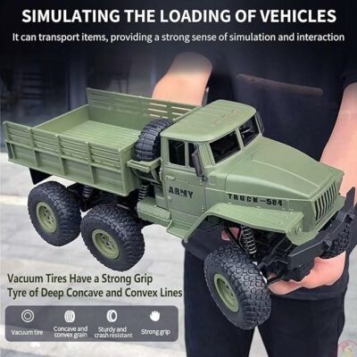 RC Military Truck 6x6 Road Remote Control Truck