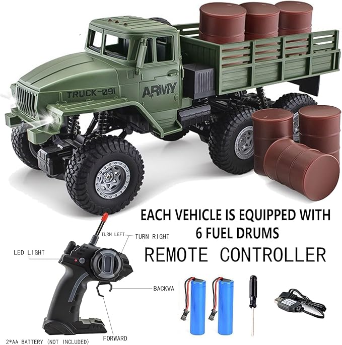 RC Military Truck 6x6 Road Remote Control Truck RC Military Truck 6x6 Road Remote Control Truck