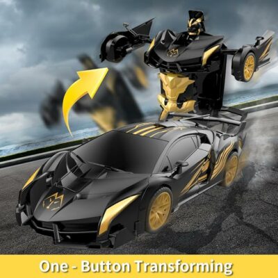 RC Toy Stunt Transforming RC Car Rotation Remote Controlled