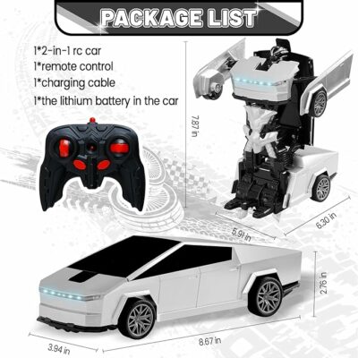 Remote Control Car Cyber-Inspired Transformer Toy