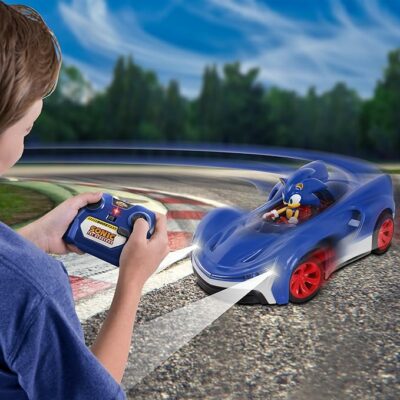 Sonic Racing 2.4GHz Radio Control Toy Car with Turbo Boost